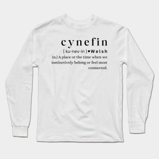 Cynefin Long Sleeve T-Shirt